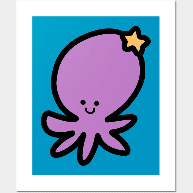 Star Octopus Wall Art by saradaboru